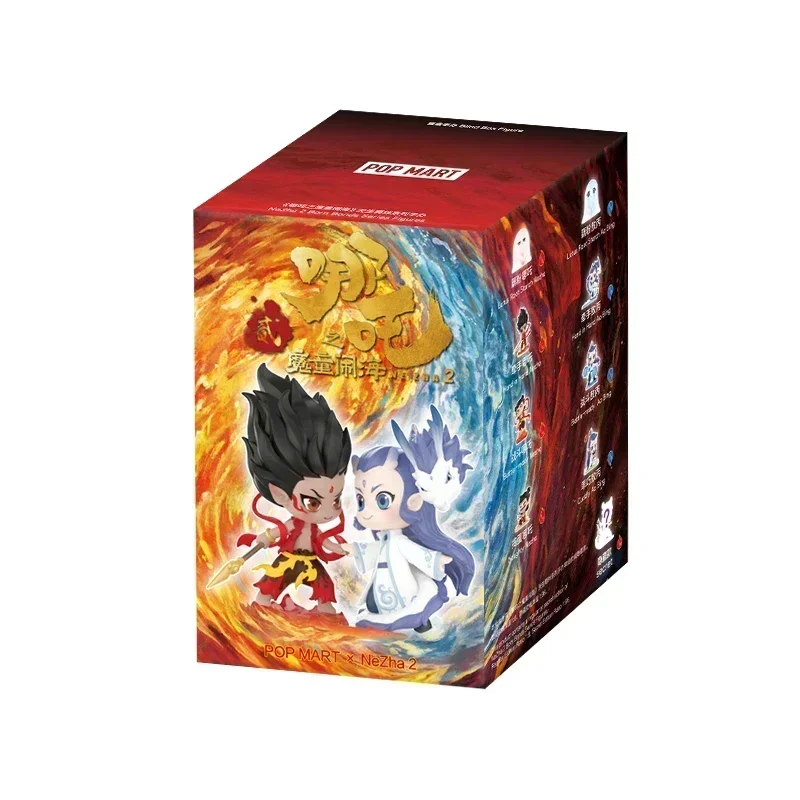 POP MART NeZha 2 Born Bonds Series Blind Box Toys Kawaii Anime