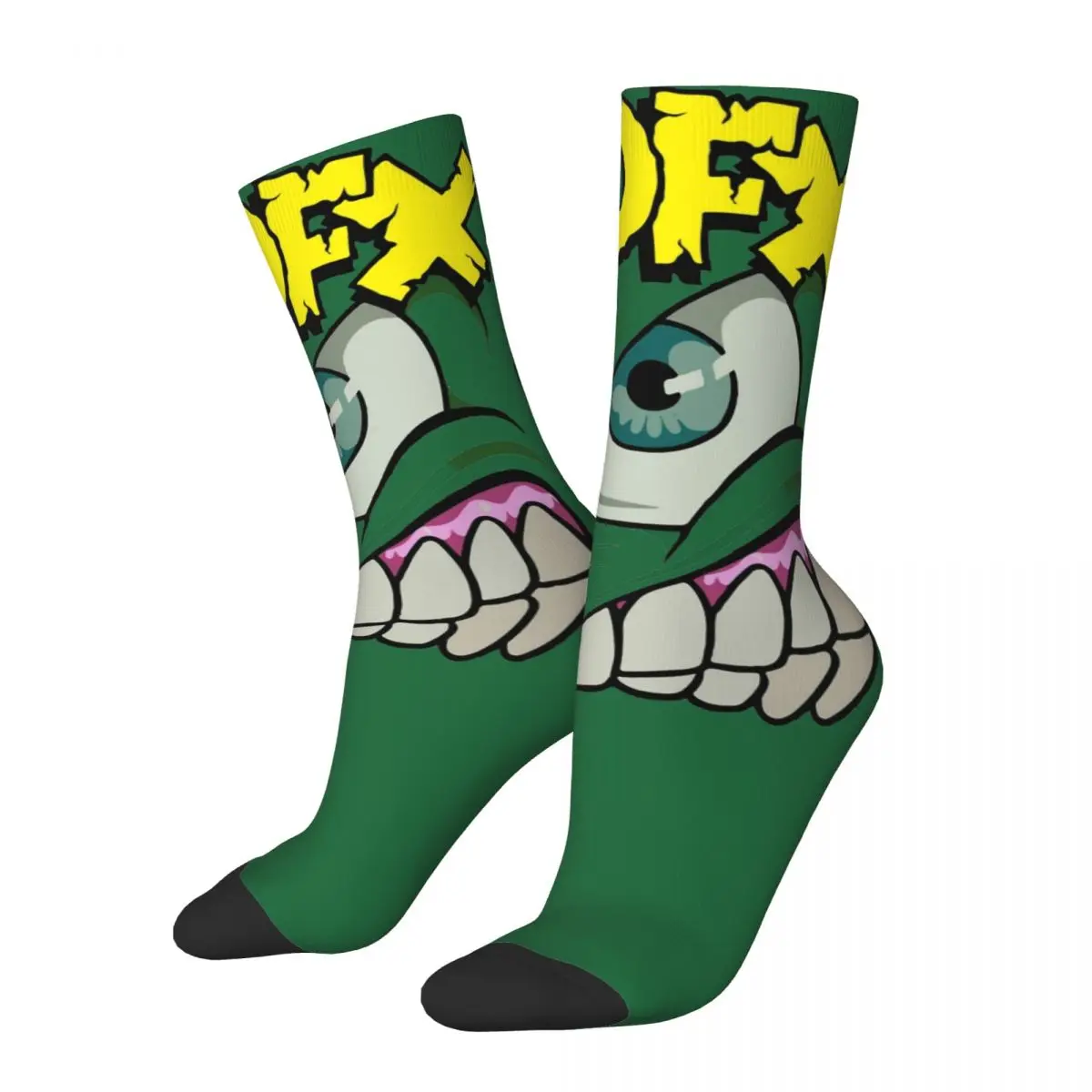 NOFX Socks meme Gothic Stockings Winter Non Slip Men\'s Socks High Quality Printed Running Sports Socks