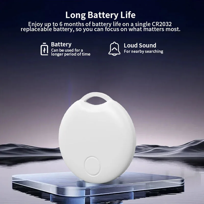 GPS Tracker for iphone IOS Devices Work with Apple Find My App Messges Reminder Anti Lose Sound Fast Locate Smart Tag