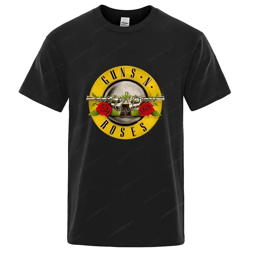 Guns N Roses T Shirt Cotton Hard Rock Band Men And Women Te Hip Hop Clothing Music Free Shipping 61581