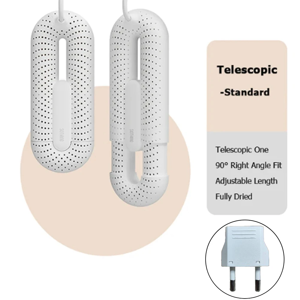 Loop Stretchable Electric Shoe Dryer  Multi effect Antisepsis and Deodorization  Fits Various Shoe Sizes  Perfect for Travel