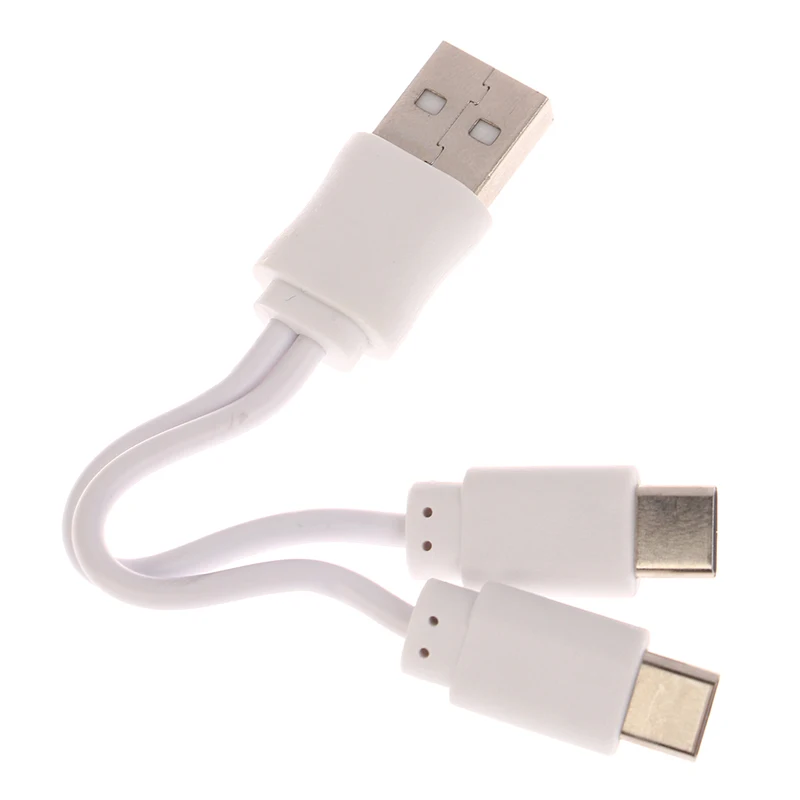 1pc Y-shaped Separator Data Cable 9V Battery 9V Li-ion Rechargeable Battery Type-C Cable For Microphone Toy USB Charging Cable