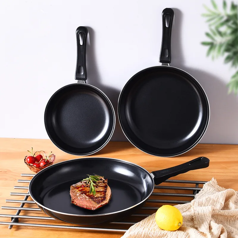 

20/25/30CM Durable Nonstick Egg Frying Pan Household Pancakes Omelette Cooking Pots Saucepan Cookware for Kitchen Kitchenware