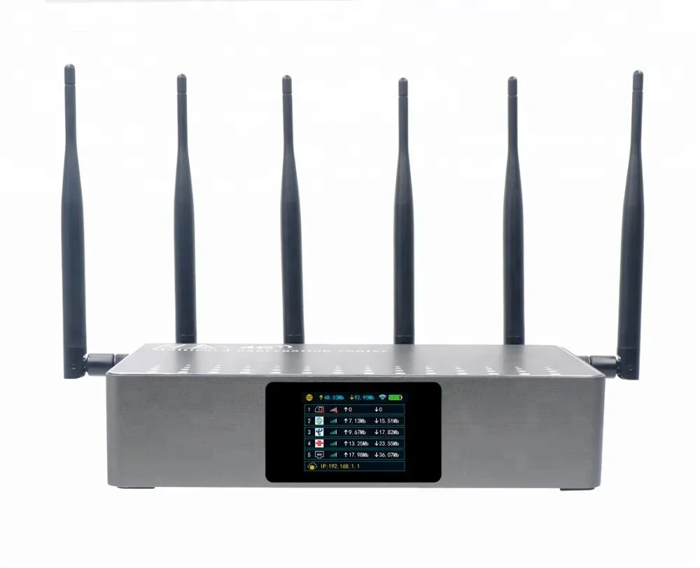 3G 4G LTE 4XSIM Bonding Wireless Routers with Cloud Service