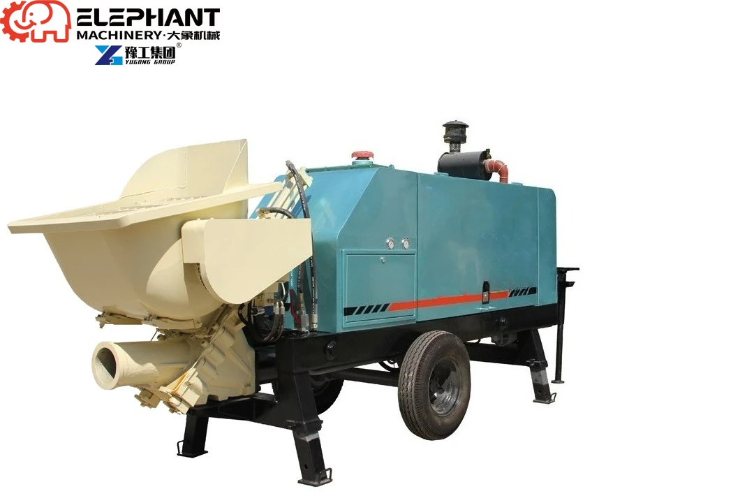 Factory-Priced Automatic Cement Mixer Equipment Construction Site Supply With Concrete Pump For Machinery Repair Shops