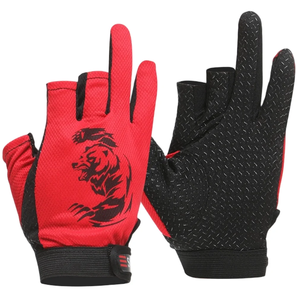 Fishing Gloves - Balıkçılık eldivenleri 3 parmak kesim eldiven