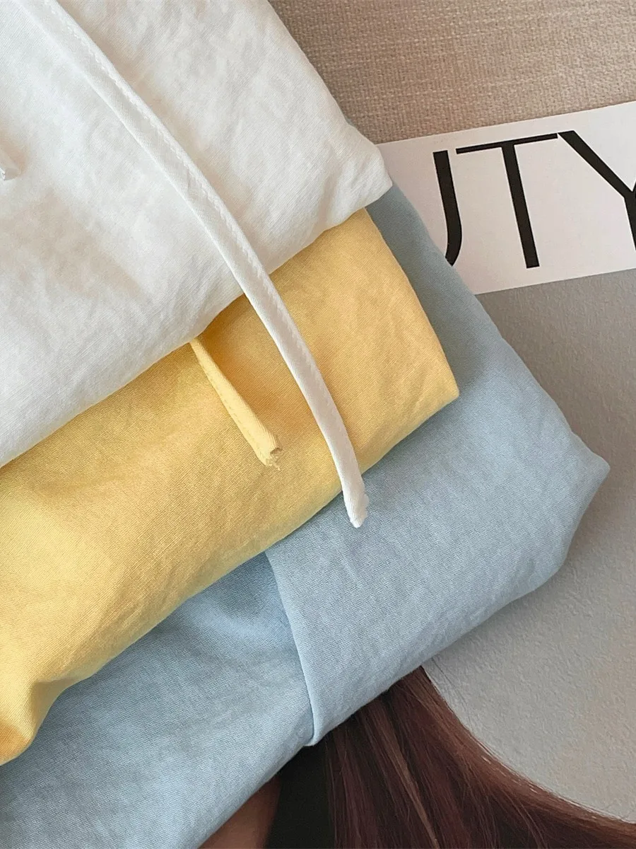 Chic Dstring runde Ne Lose frauen irt Süße Svel Oberbekleidung Puppe Top Bequeme Baumwolle Koreanische Sle Pendeln