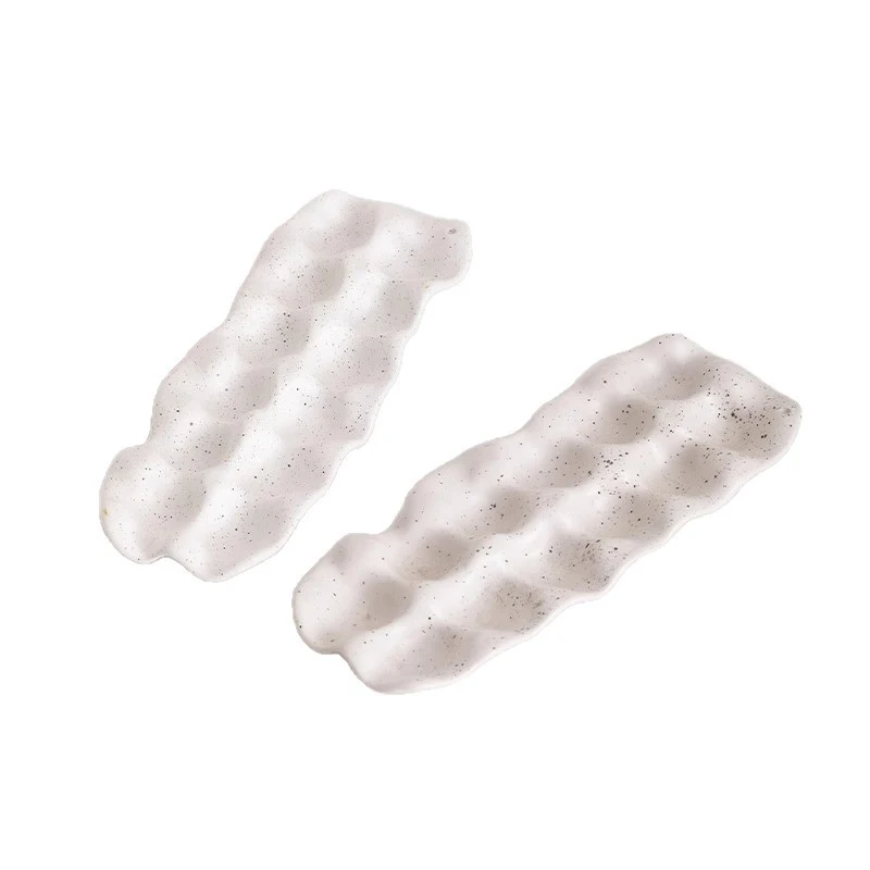 insSimple ceramic egg holder storage box for the kitchen, dedicated for home refrigerators, for preservation and organization view 5
