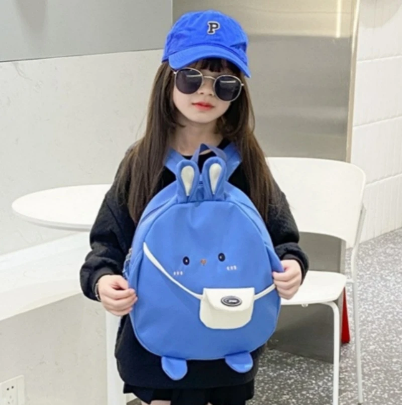 Children's Backpack Personalized Large Capacity Cartoon Bunny Kindergarten Baby Lightweight Backpack Children's Backpack