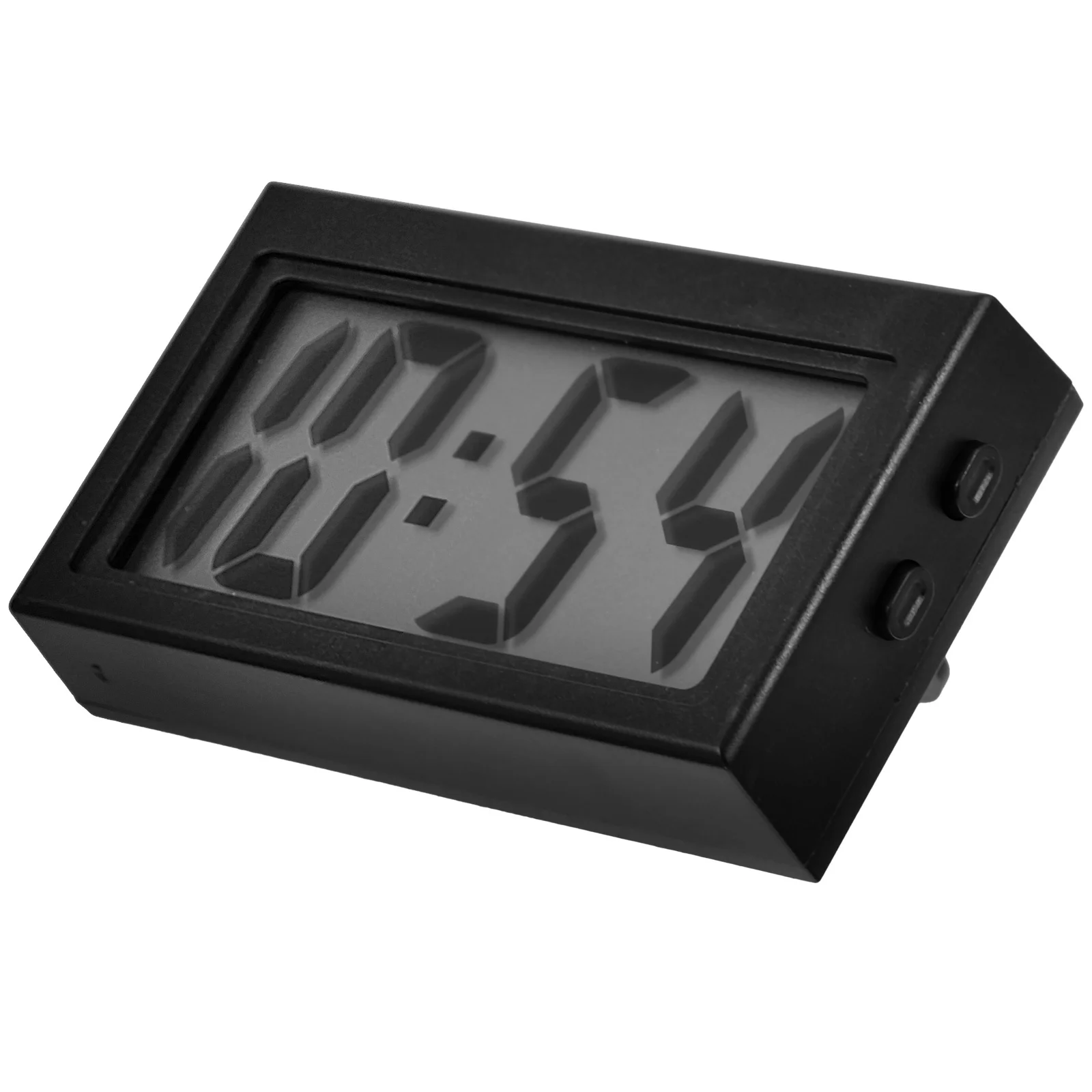 

1pcs Digital Small Car Dashboard Auto Stick On Clock Clear Led Display For Auto Truck Vehicle Interior Stick On Clock