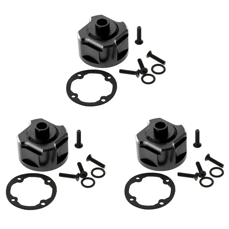 

3Pcs Aluminum Differential Carrier Differential Case 9581 For 1/8 Traxxas Sledge RC Car Upgrades Parts Accessories