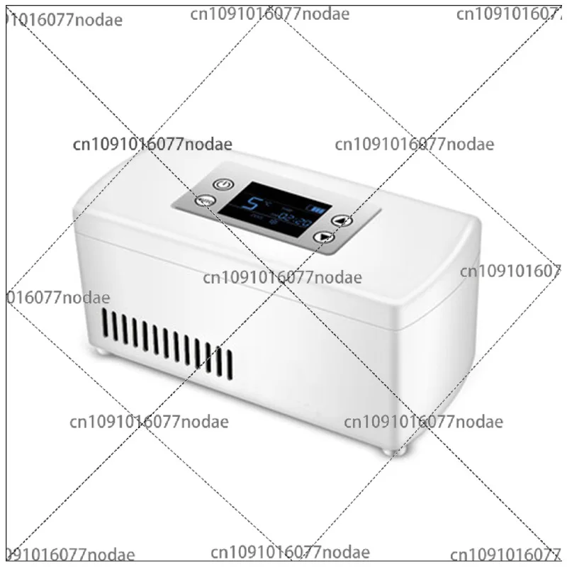 Mini Portable Insulin Refrigerator Box Rechargeable Car Home Dual-use USB Pluggable Medicine Refrigerator Incubator