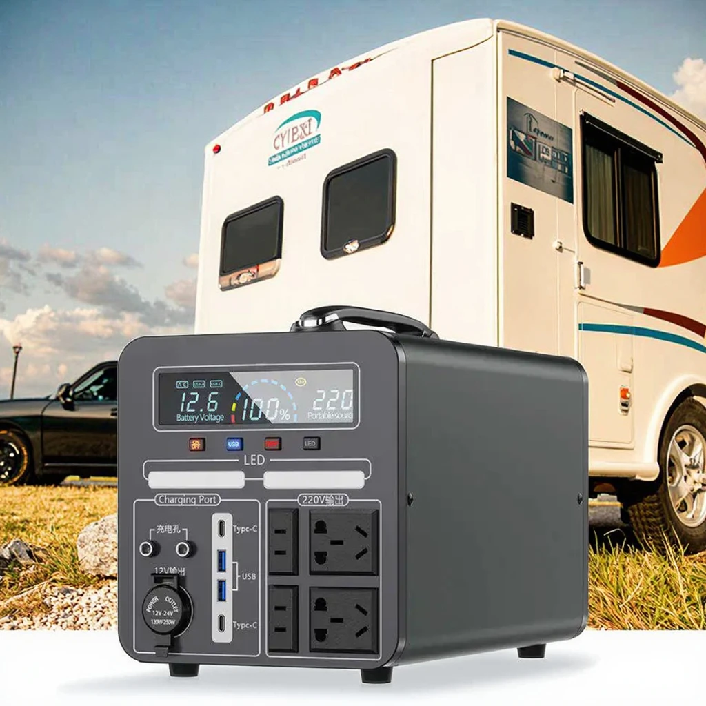 الجملة حار بيع MP7 محطة الطاقة المحمولة 500-1500 واط ليثيوم أيون الشمسية MPPT للتخييم في الهواء الطلق السفر حالات التعتيم #6