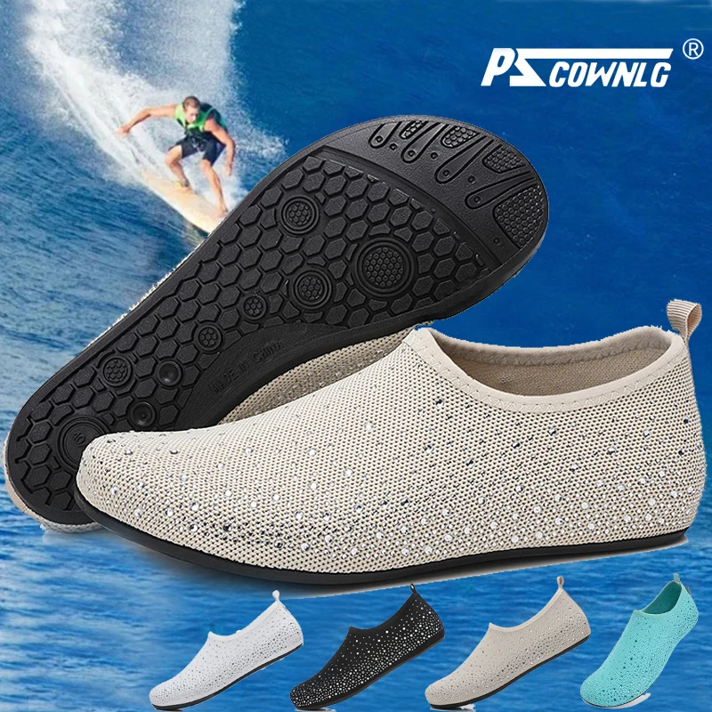 

Обувь для дайвинга, женская и мужская обувь для водных видов спорта, пляжные носки для плавания, кроссовки для фитнеса, танцев, плавания, серфинга, снорклинга