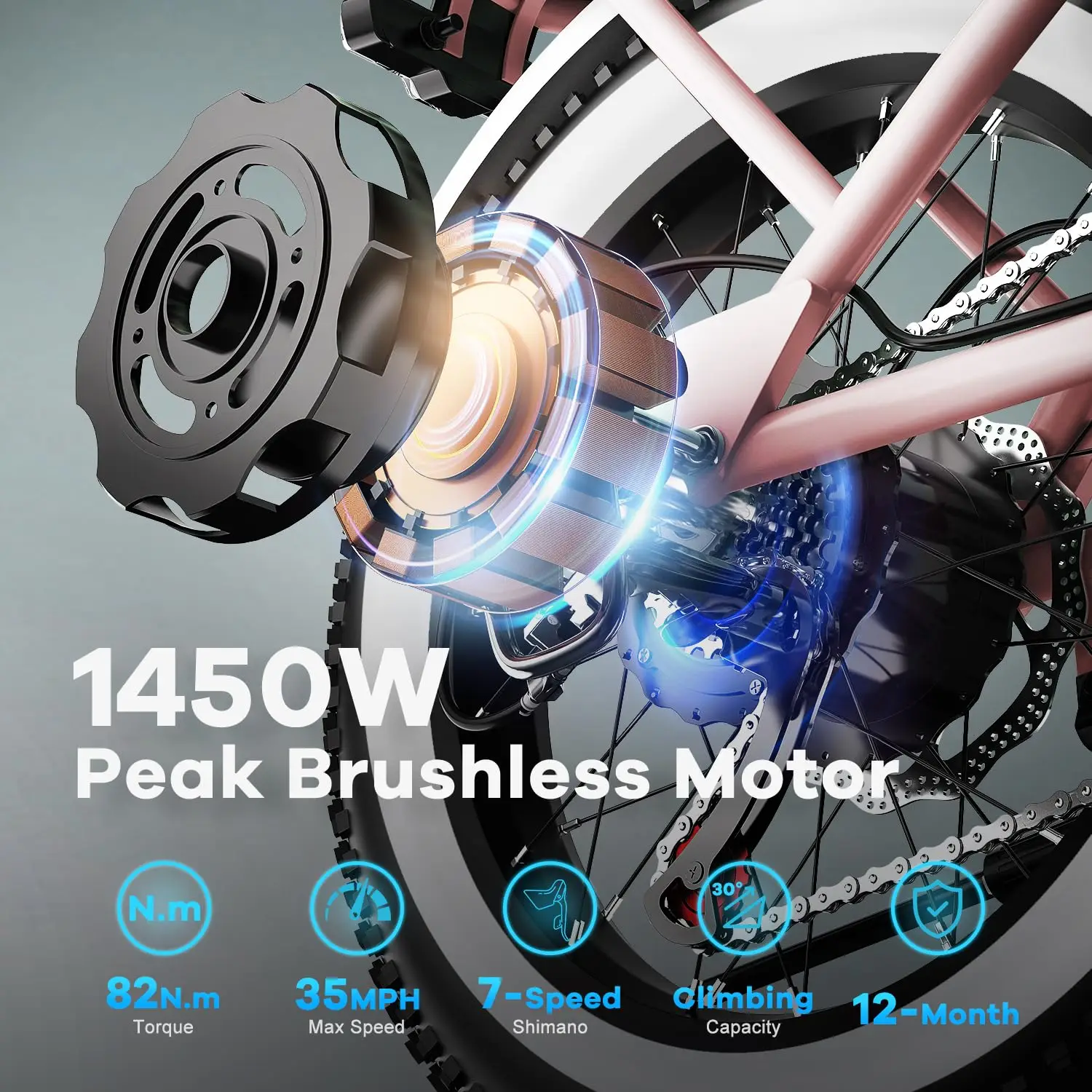 Electric Bike for Adults, 20