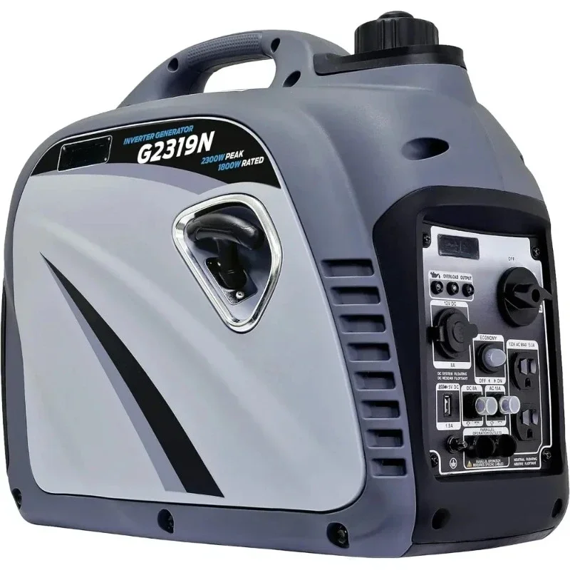 2300W Por  ed Quiet Inverter Generator with USB Outlet Parallel Capability CARB Compliant