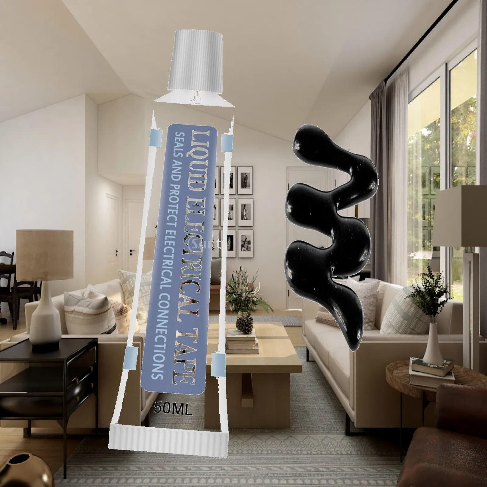 Portable Liquid Insulation Tape Waterproofing Sun Protection Quick-Drying