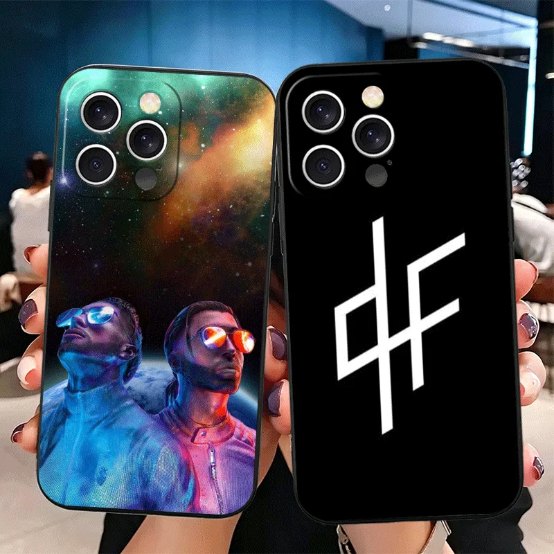 PNL QLF Rapper Singer Soft Phone Case for iPhone 11 13 14 15 16 Pro Max 17 Air 16E 12 Mini 7 Black Fundas Back Cover