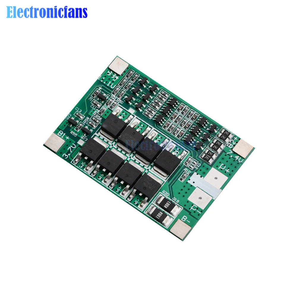3S 12V 40A 18650 Lithium Battery Protection Board BMS Ternary Li-ion Charger Balancer PCM with Balance 12V for Drill Motor