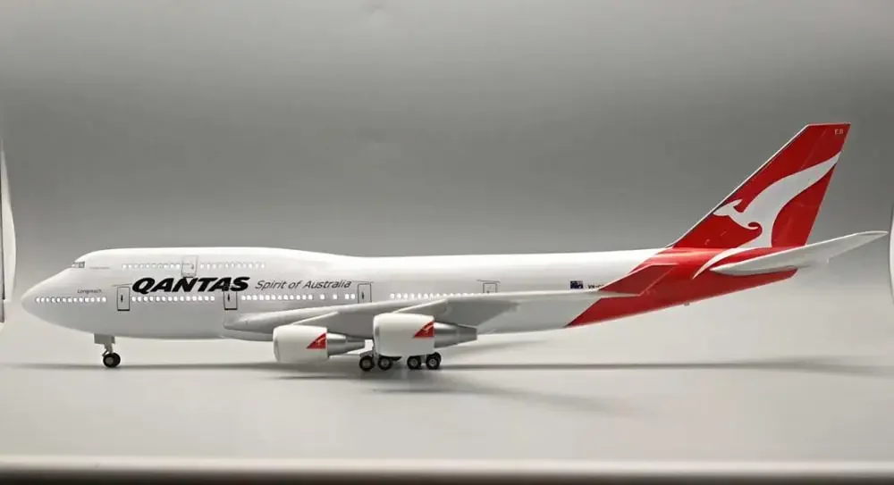

'Qantas aircraft model voice control passenger aircraft model 1:150 passenger aircraft simulation model 47cm