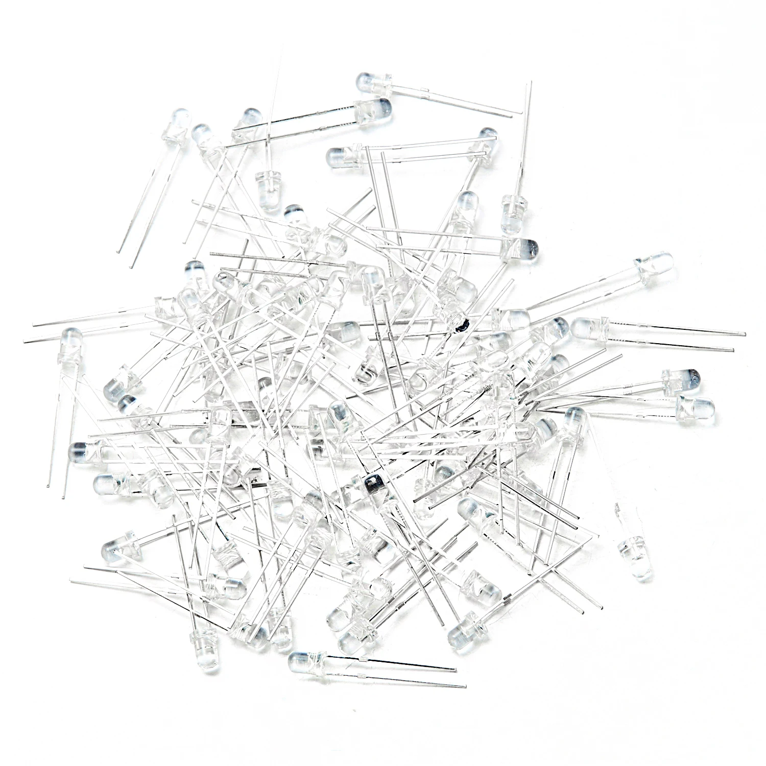 3mm Rote LED-Diode mit Transparenter Linse, 20mA Strom, 2-2,2V Spannung, LED-Leuchtdiode für Elektronikprojekte – Detail 3