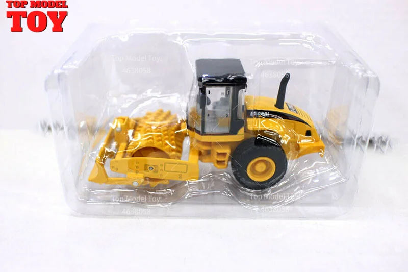 In Stock C-COOL 80007 1/64 Scale Padfoot Drum vibratory Soil Compactor Diecast Car Model Kids Toys for Collection