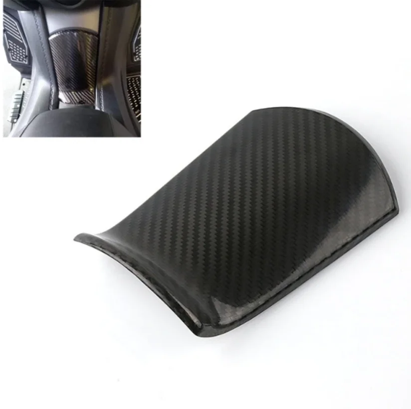 

For YAMAHA XMAX300 XMAX250 X-MAX XMAX 300 250 Carbon Fiber Fuel Tank Cover Bright Black Patch Fuel Tank Cover Protection Sticker