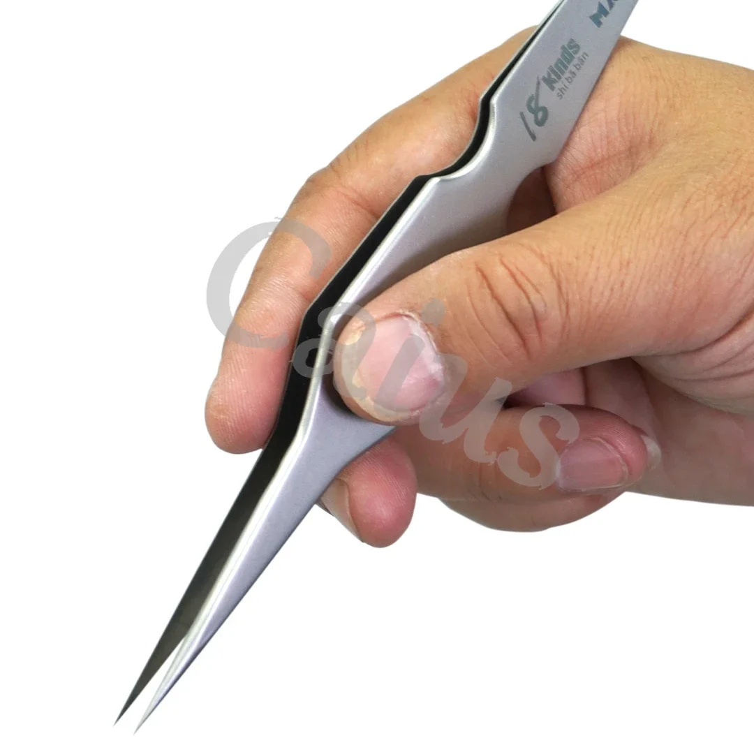 

18kinds Mach Wide-body Tweezers High-precision Stainless Steel Extra-hard Fine-pointed Clips for Mobile Phones Repair Tools Set