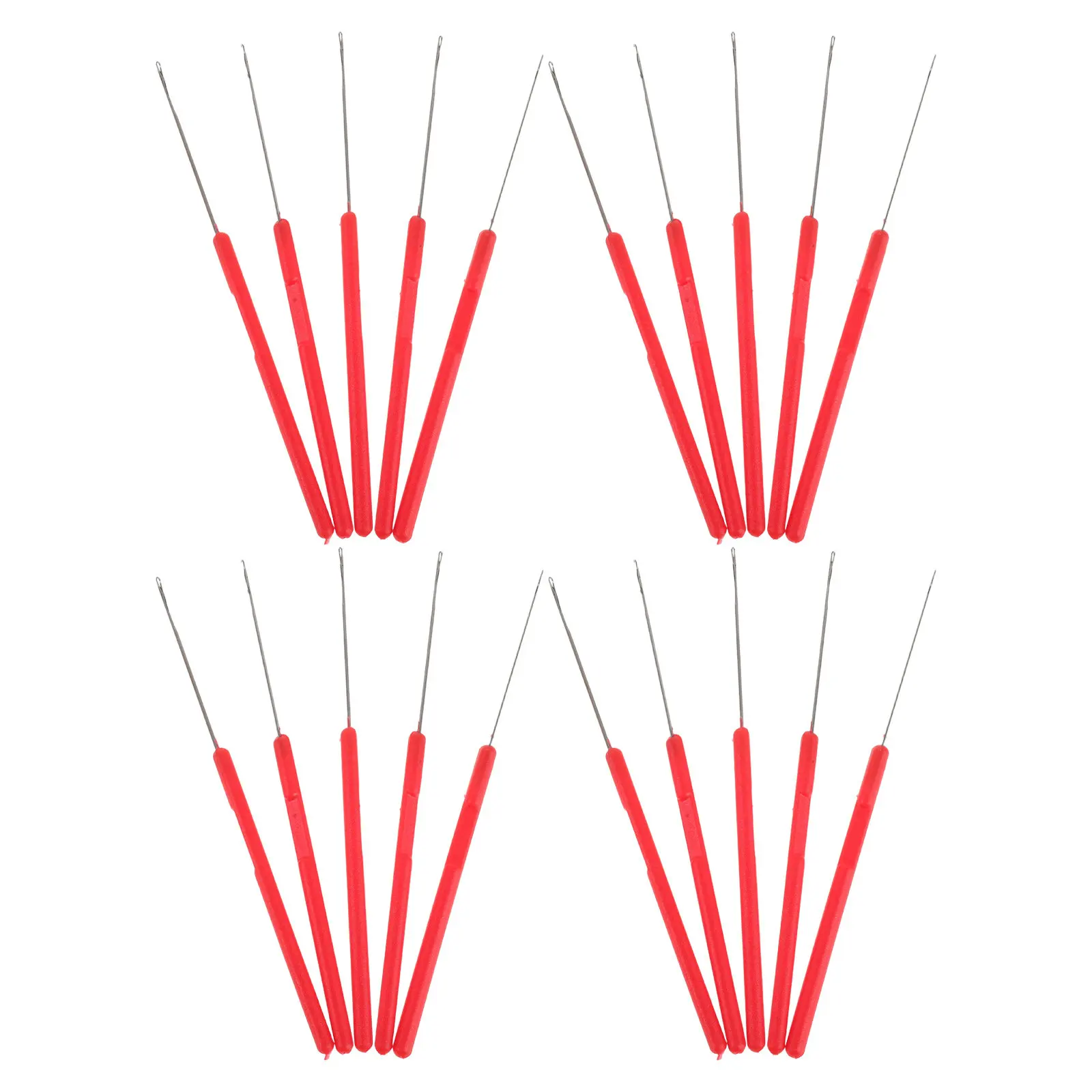 

Набор из 25 крючков для вязания, игл для бисероплетения и многофункциональных пластиковых игл для работы с нитью и пряжей для рукоделия, изготовления свитеров и DIY-проектов для дома