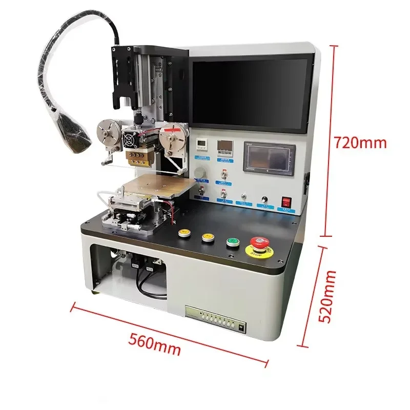 EN-580 COF Constant Temperature Bonding Machine For Mobile Touch /Lcd Flex Green /Yellow Flex Repair