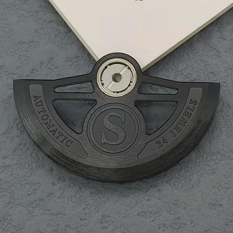 Mod NH35 Automatic Hammer Rotor Fits NH34 NH36 NH38 NH70 7S26 4R 6R Movement Pendulum Weight Men Diving Watch Replace Rotor Part