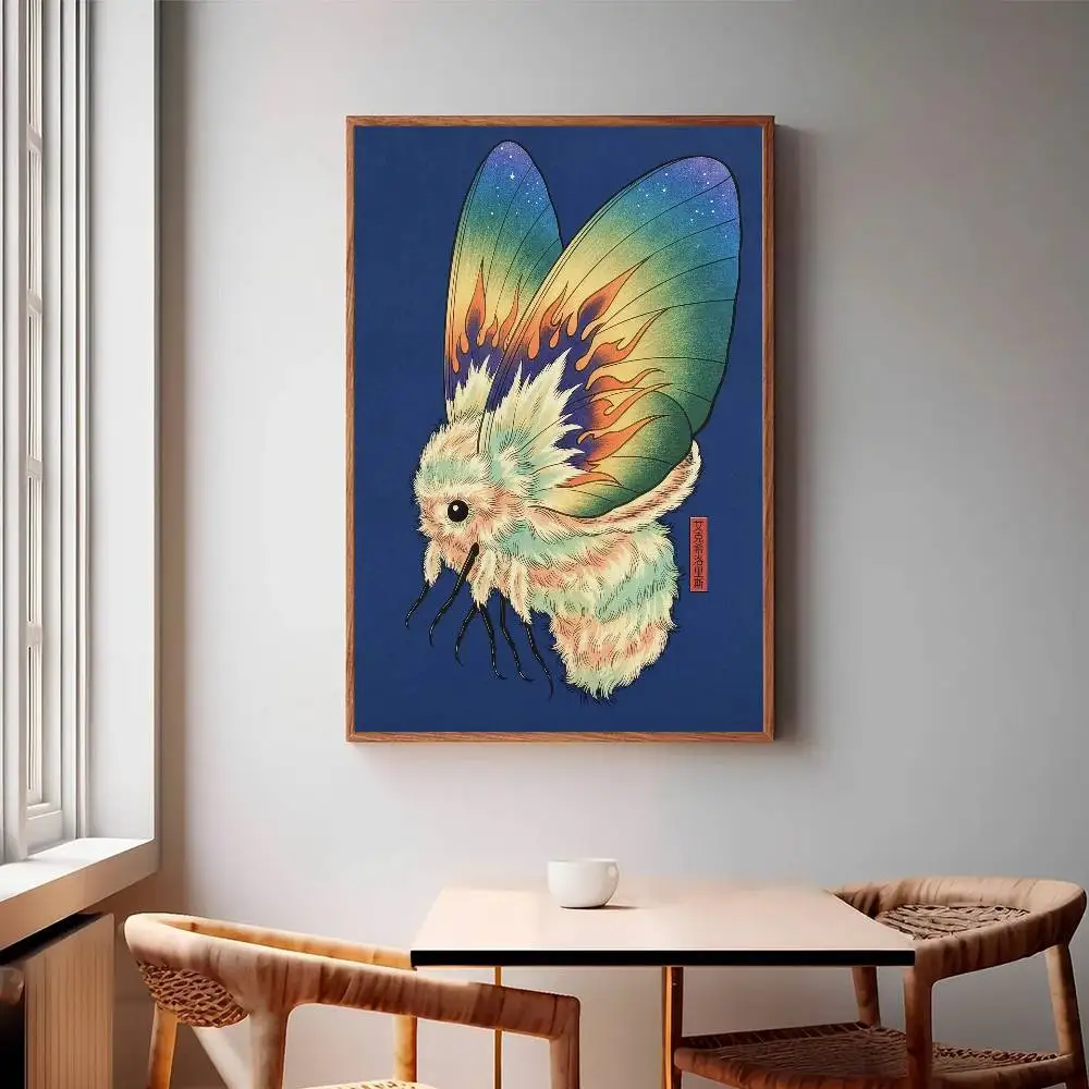 Cosmic Ember Poster Self-adhesive Wall Art Decorations Room Decor HD Frameless