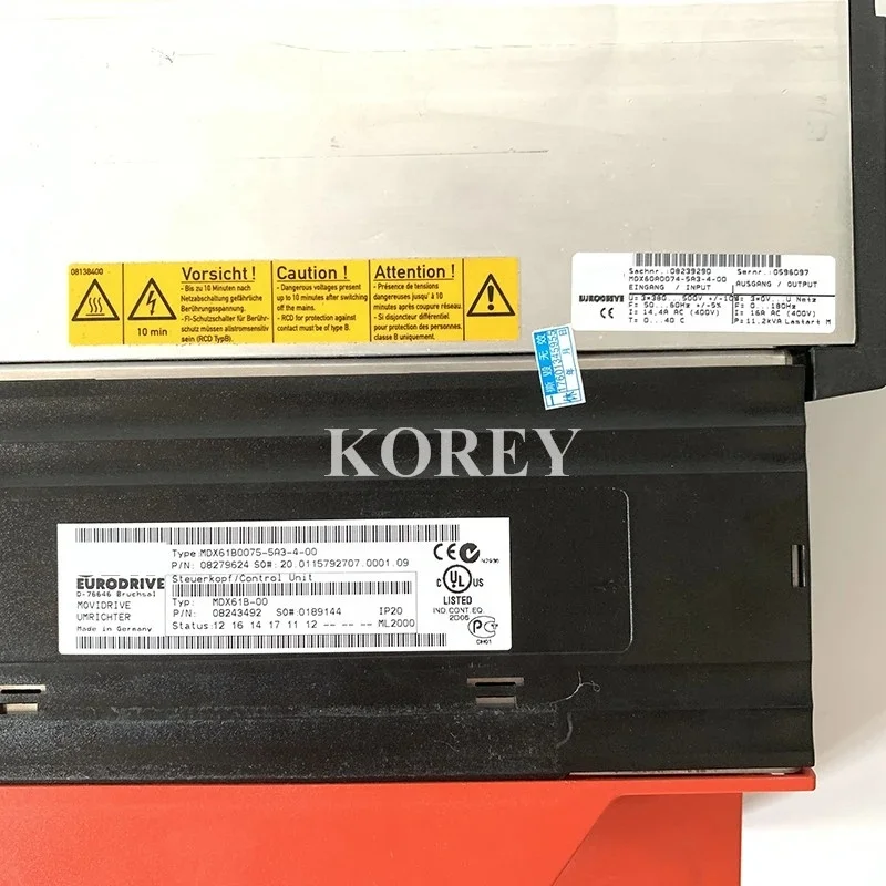 برنامج تشغيل Eurodrive MOVITRAC MDX61B0040-5A3-4-00