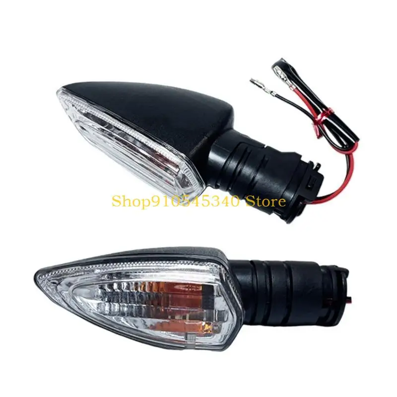 

U2JA LED Motorcycles Turn Signal Light & DRLAmber Motorbike Flasher Lamp Blinker 12V for NVX155Y 15ZR135LC Aerox155