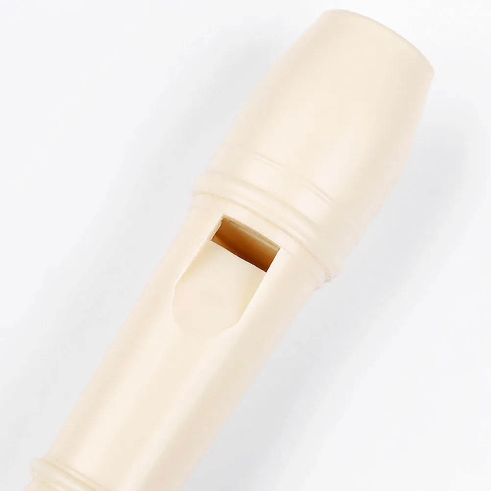 

Professional Plastic 6-Hole Clarinet Beginner Recorder Instrument Portable Lightweight Clear Sound for Adults