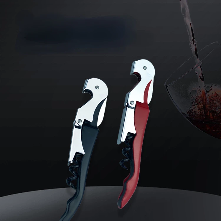 Creative Red Wine Bottle Opener Simple Stainless Steel Seahorse Knife Multifunctional Wine Set Beer Wine Bottle Opener