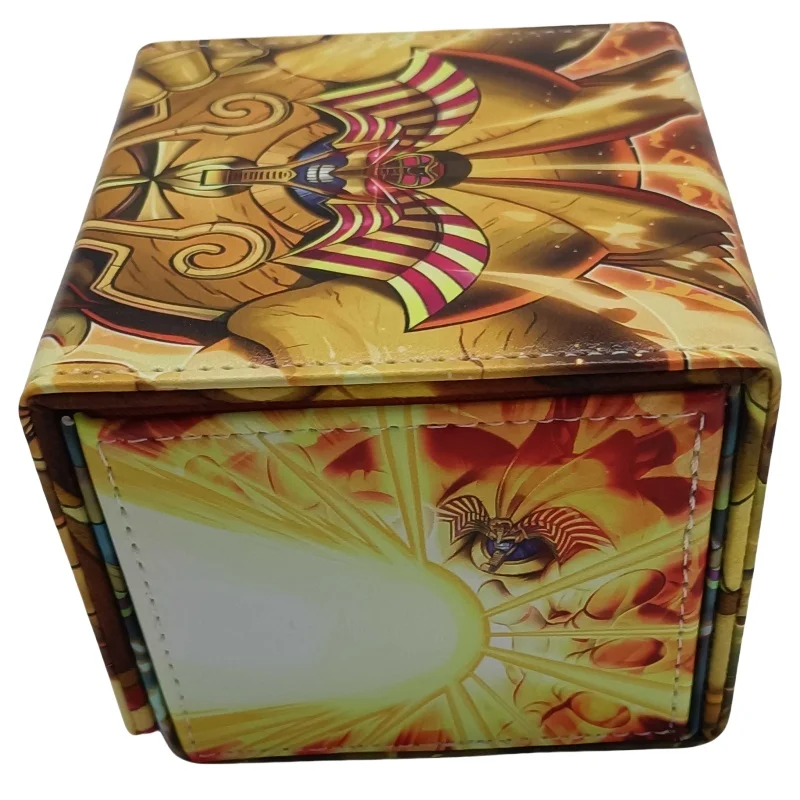 Card Case Yu Gi Oh! Exodia Incarnate Obliterate Tcg Diy High Quality Leather Action Toy Figure Anime Game Collection Storage Box