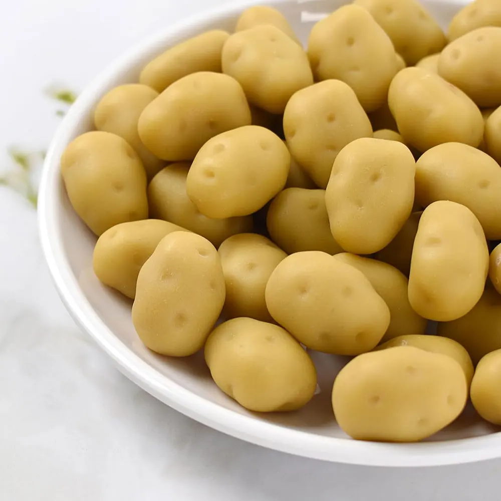 10/20PCS Mini Resin Potatoes Tiny Potato Lifelike Vegetable for Home House Grocery Photography Party Decoration