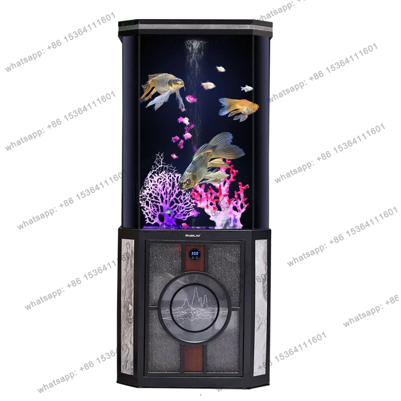 E home E tank new acrylic living room floor-to-ceiling large ornamental surface fish tank free of water change