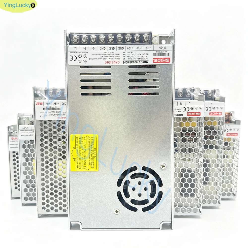 Arcade Game Machine Power Supply AC/DC 12V/5V/24V; 8.5A/5A/10A Screw-Terminal Type for Coin-Operated and JAMMA Machines