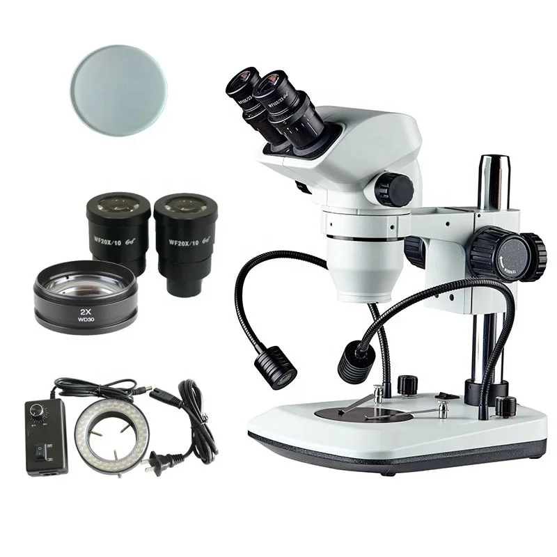 10X-120X Inspection Research Binocular Microscope Stereo Microscope Zoom for PCB & Phone Repair