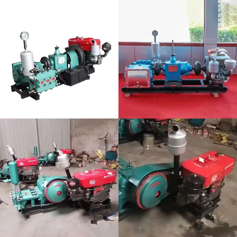 CSdrill 300m Engine Powered Mud Pump Water Well Drilling Rig for Hard Rock Mining High Efficiency and Durability