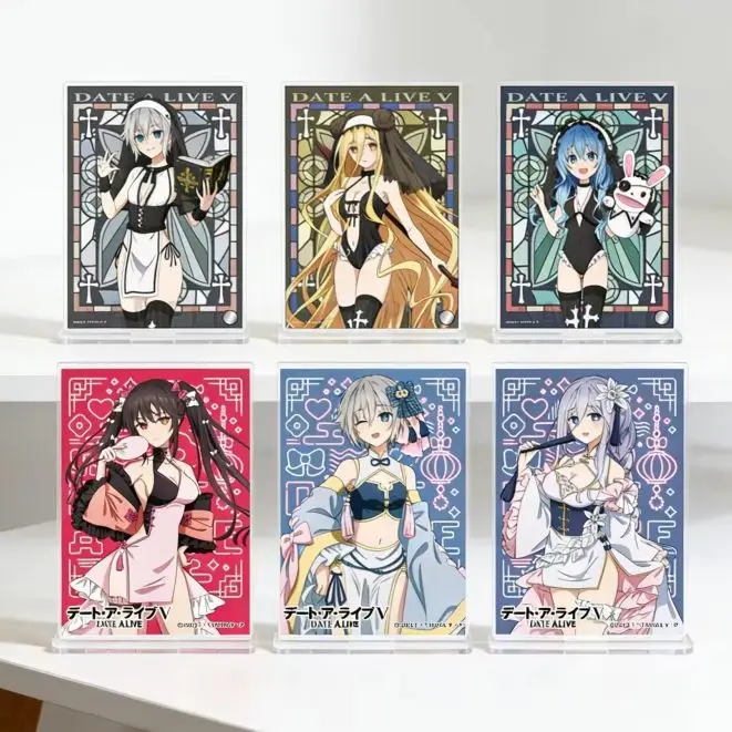 Anime DATE A LIVE Nightmare Hermit Decoration Action Acrylic Stand Figure Keychains Collectible Toy Anime Display