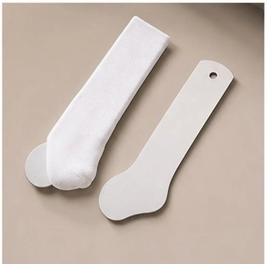 2Pcs Premium Aluminum Sock Press Inserts for Stretching Flattening Socks Heat Press Sublimation Transfer DIY Printing Sock Board