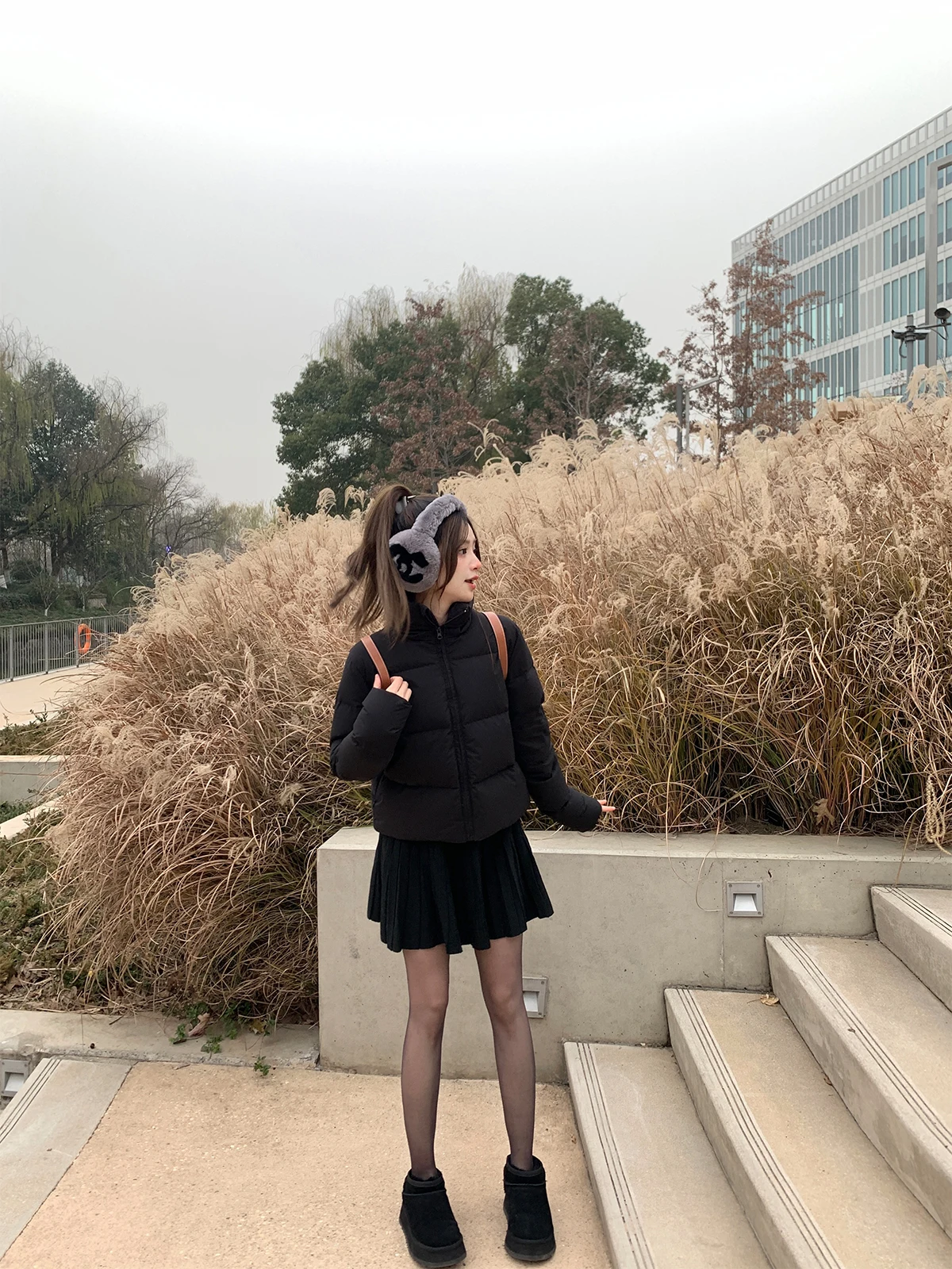 

Slimming Effect 90 White Du down ort Puffer Jaet Stand Collar Thi Outerwear Faionable Commute Sle Regular Sve