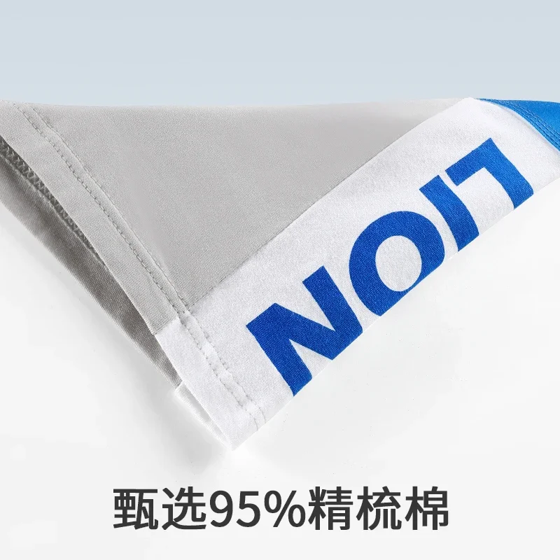 ملابس داخلية للرجال، شخصية عصرية مريحة من القطن، بوكسر صيفي رقيق للأولاد، ملاكمين رياضيين