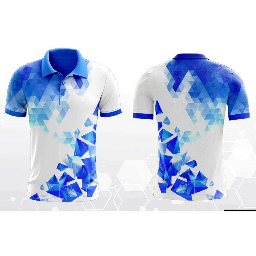 Mathematical Geometric Patterns Print Men's Polo Shirt Daily Casual Sport Short Sleeve Lapel Polo Shirts Personality Streetwear