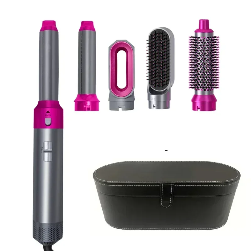 5-in-1 Föhn Hot Kam Set Professionele Krultang Stijltang Styling Tool Voor Professionele Föhn Huishouden