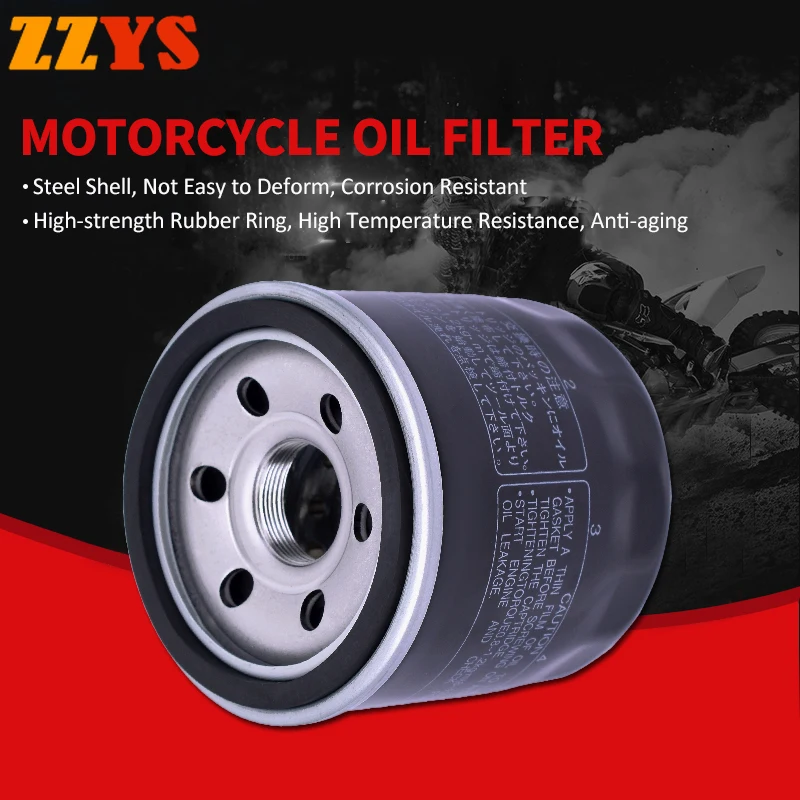 Oil Filter For Suzuki LT-F500 LT-A500 F Vinson 4x4 Manual Camouflage Automatic LT-A700 LT-A750 X King Quad 700 750 AXi 2008-2020