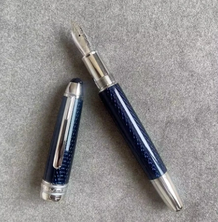 

Design146 Twilight Blue Hour Fountain Pen MB Rollerball Ballpoint Pen Luxury High Quality Men and Women Writing Gift